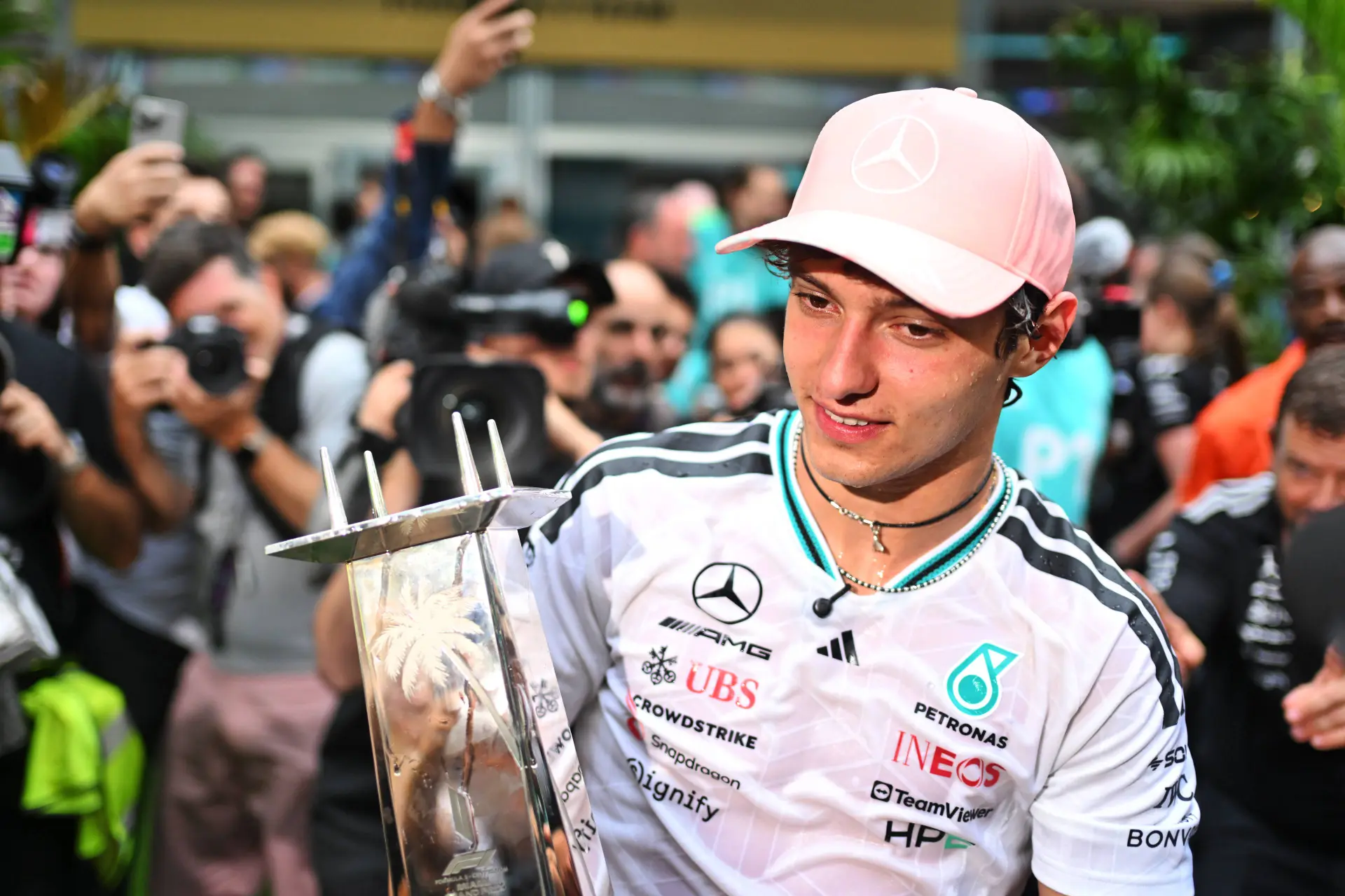 Antonelli plays down hype despite Miami hat-trick success