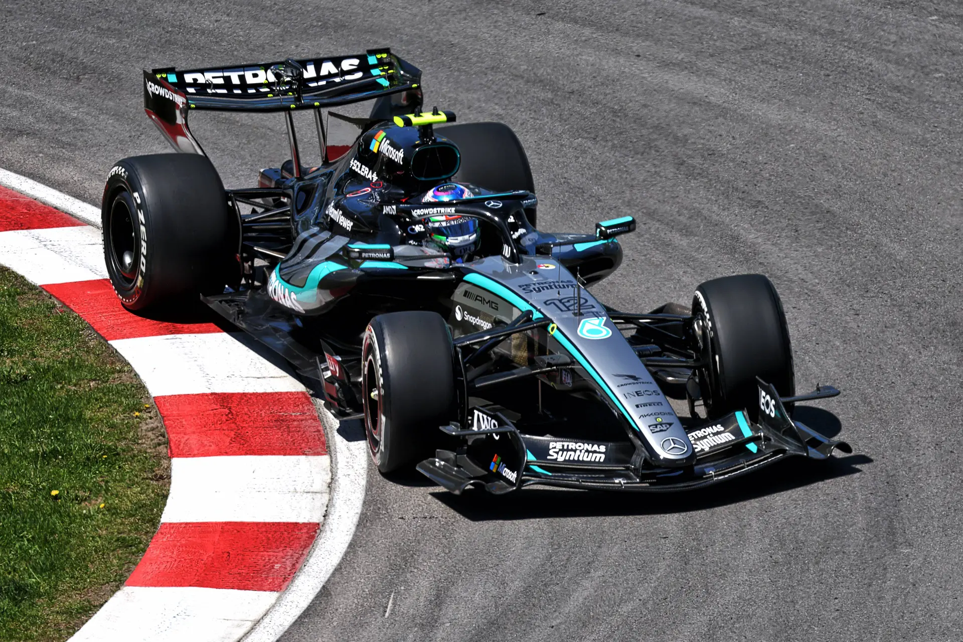 Antonelli starts strong as Albon hits marmot during Canadian GP FP1