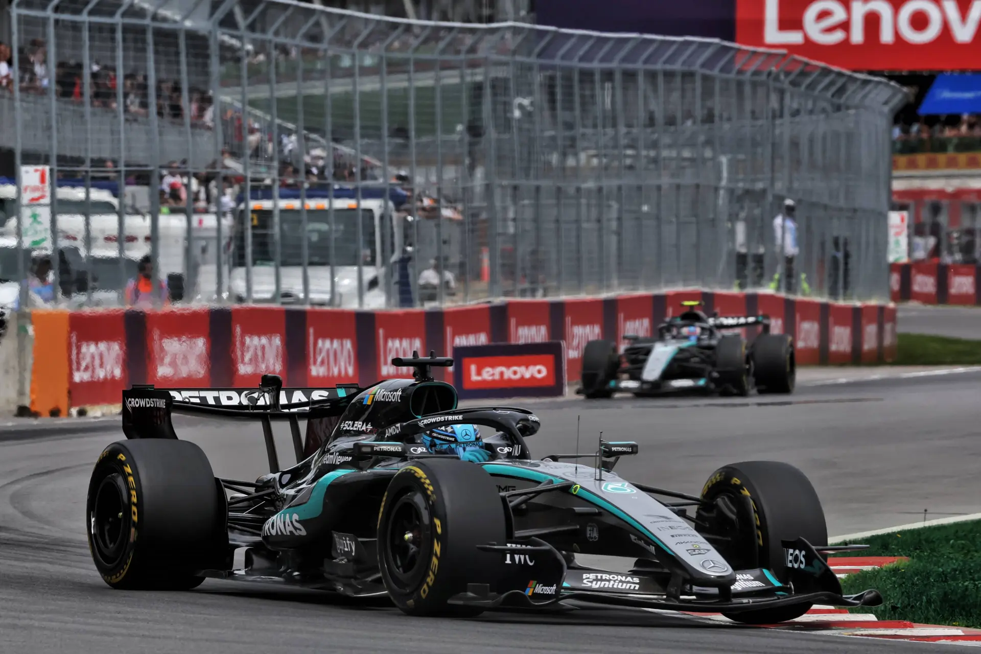 Russell storms to Canadian GP pole with stunning lap in Montreal
