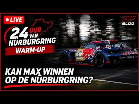 Livestream | Volg Verstappen in de warm-up voor de 24 uur van de Nürburgring