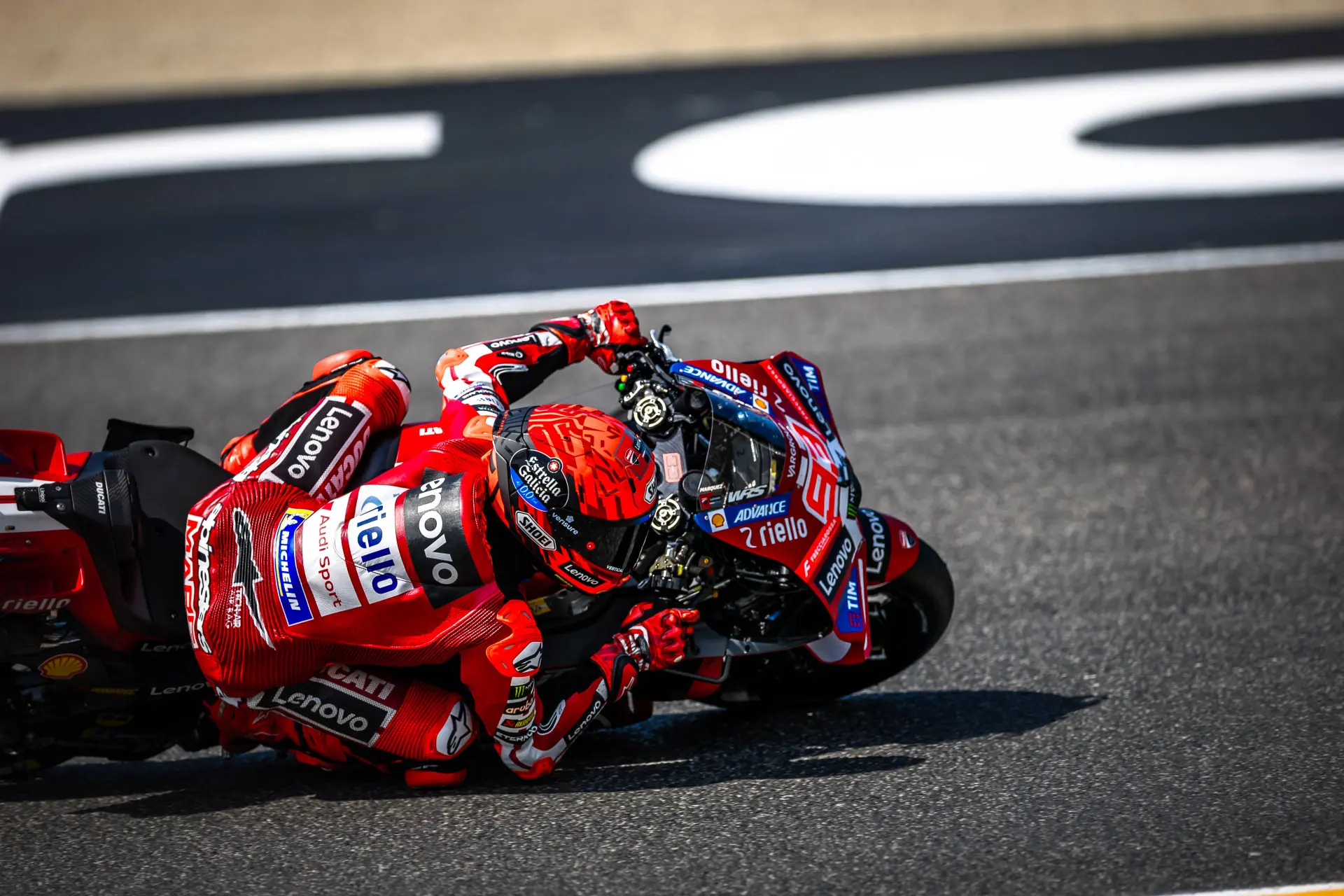 Concern for Marc Marquez as Ducati star crashes twice at Czech Grand Prix