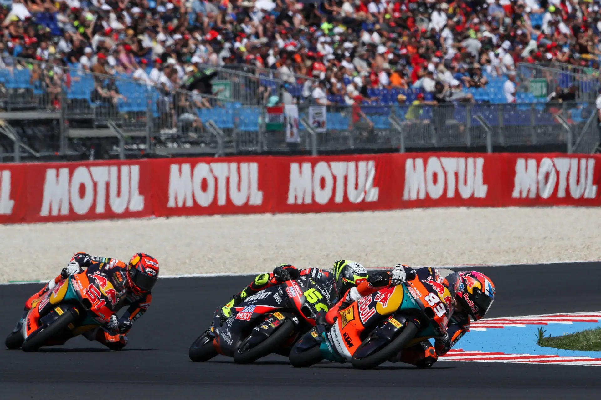 Nasty crash as Moto3 rider gets run over on final lap