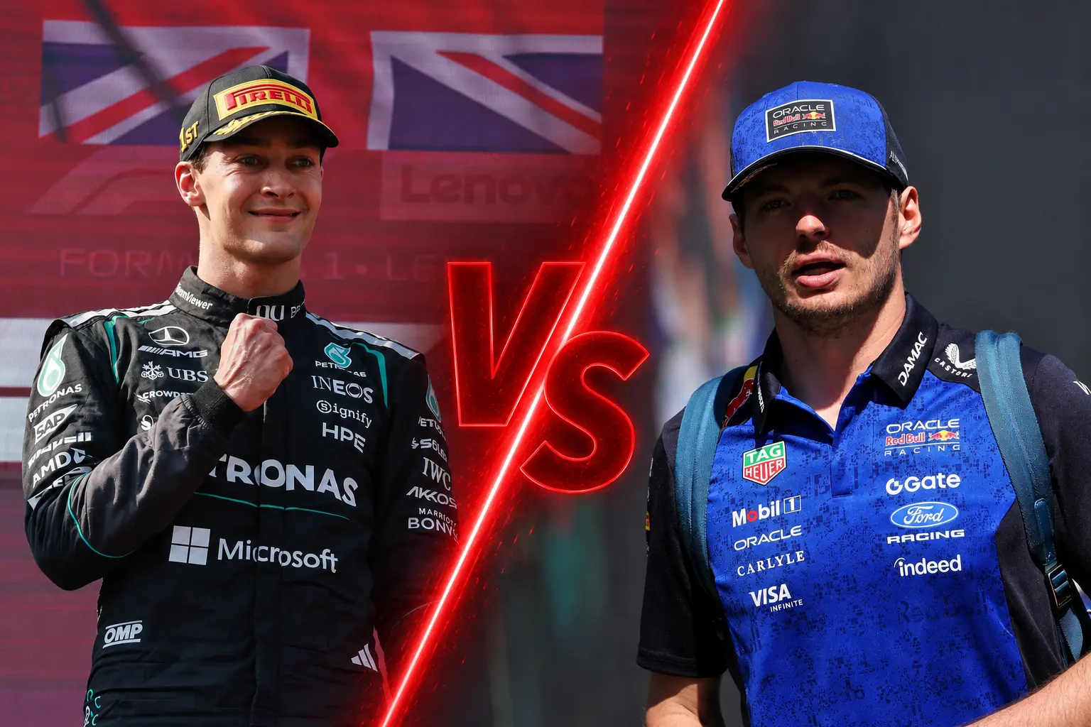 These were the laps Russell won the Austrian GP against a metronomic Verstappen