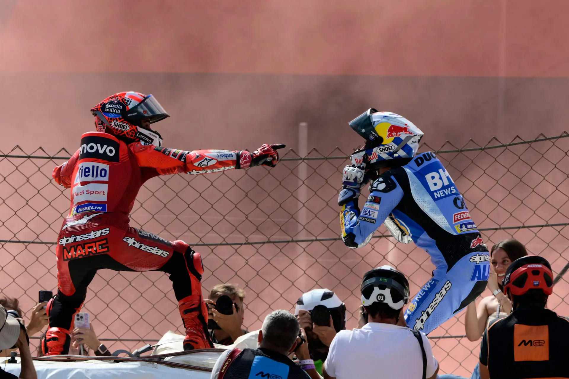 Marc Marquez reveals he warned brother Alex: 'We will fight'