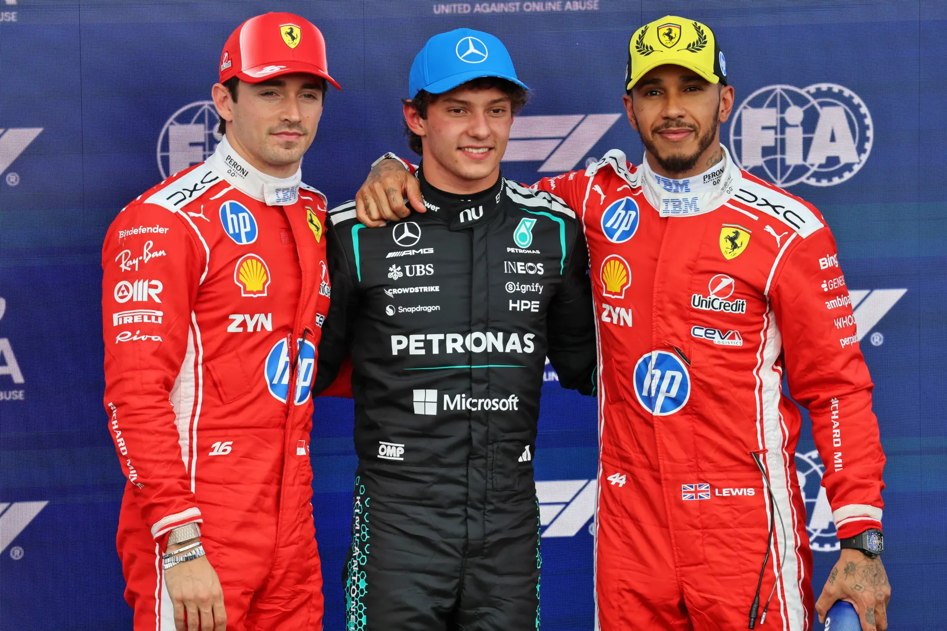 British GP Starting Grid | Ferraris look to deny Antonelli victory