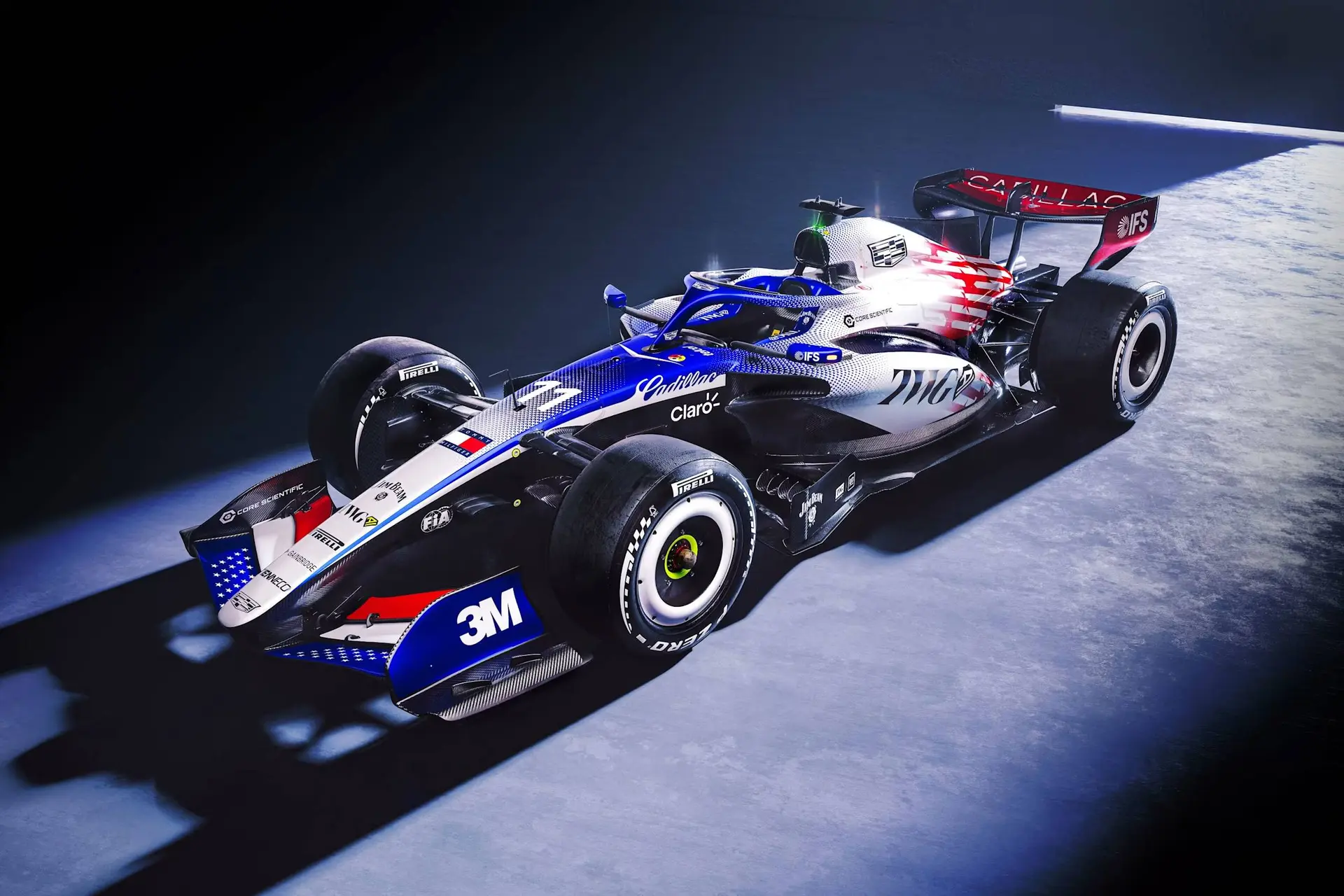 Cadillac roll out stars-and-stripes livery for British GP weekend