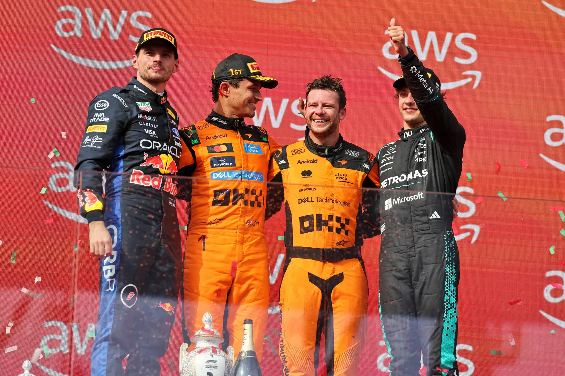lando-norris-max-verstappen-kimi-antonelli-hongarije