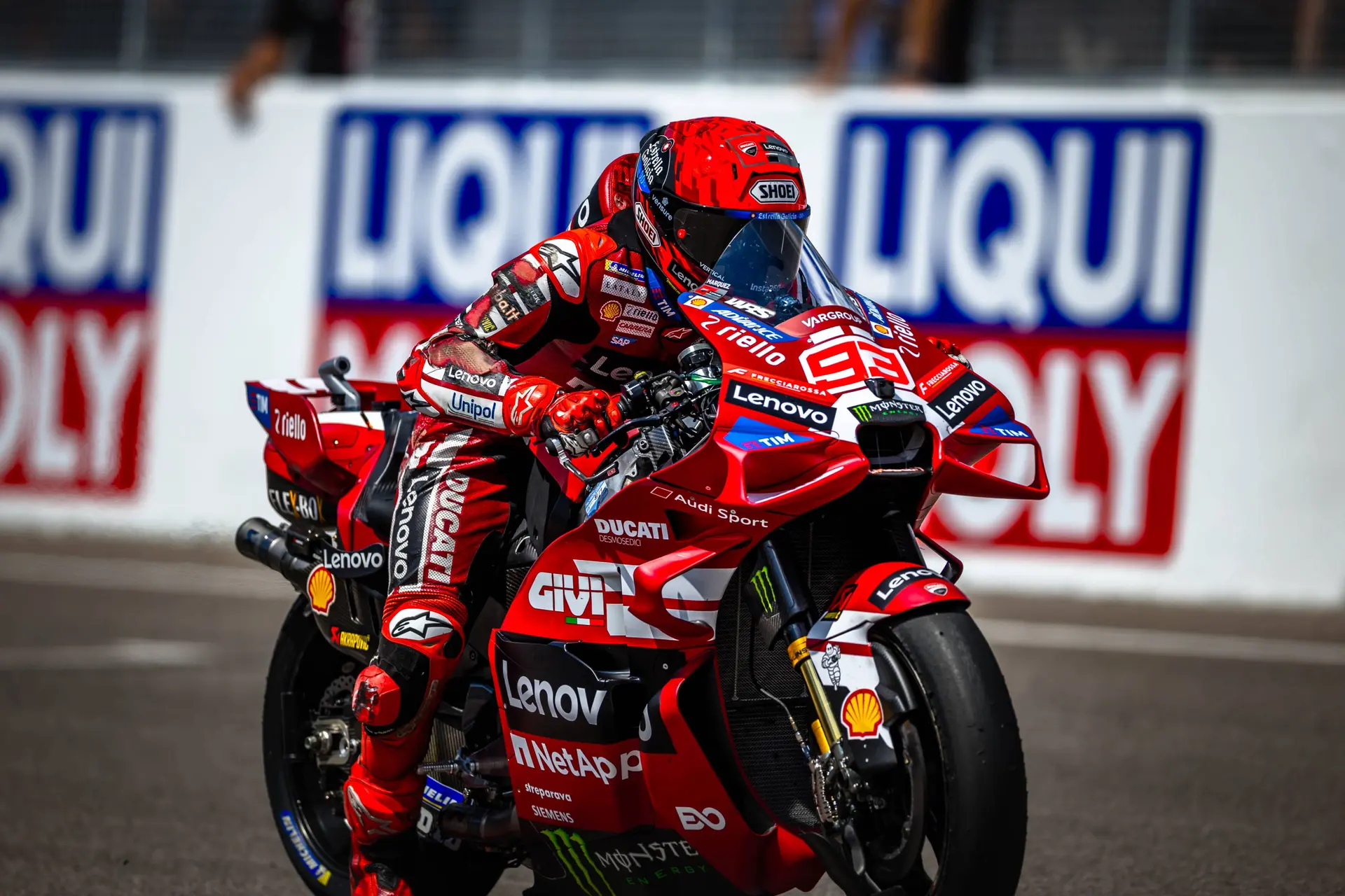 MotoGP Full Qualifying Results: Marquez on pole, big crash for Bezzecchi
