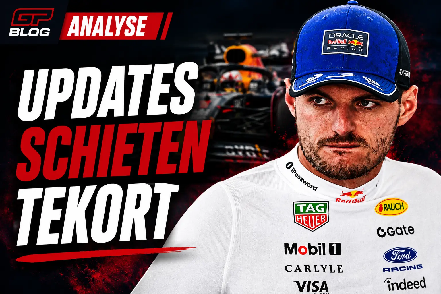 Verstappen kansloos in sprintrace: dramatische start en vraagtekens bij updates