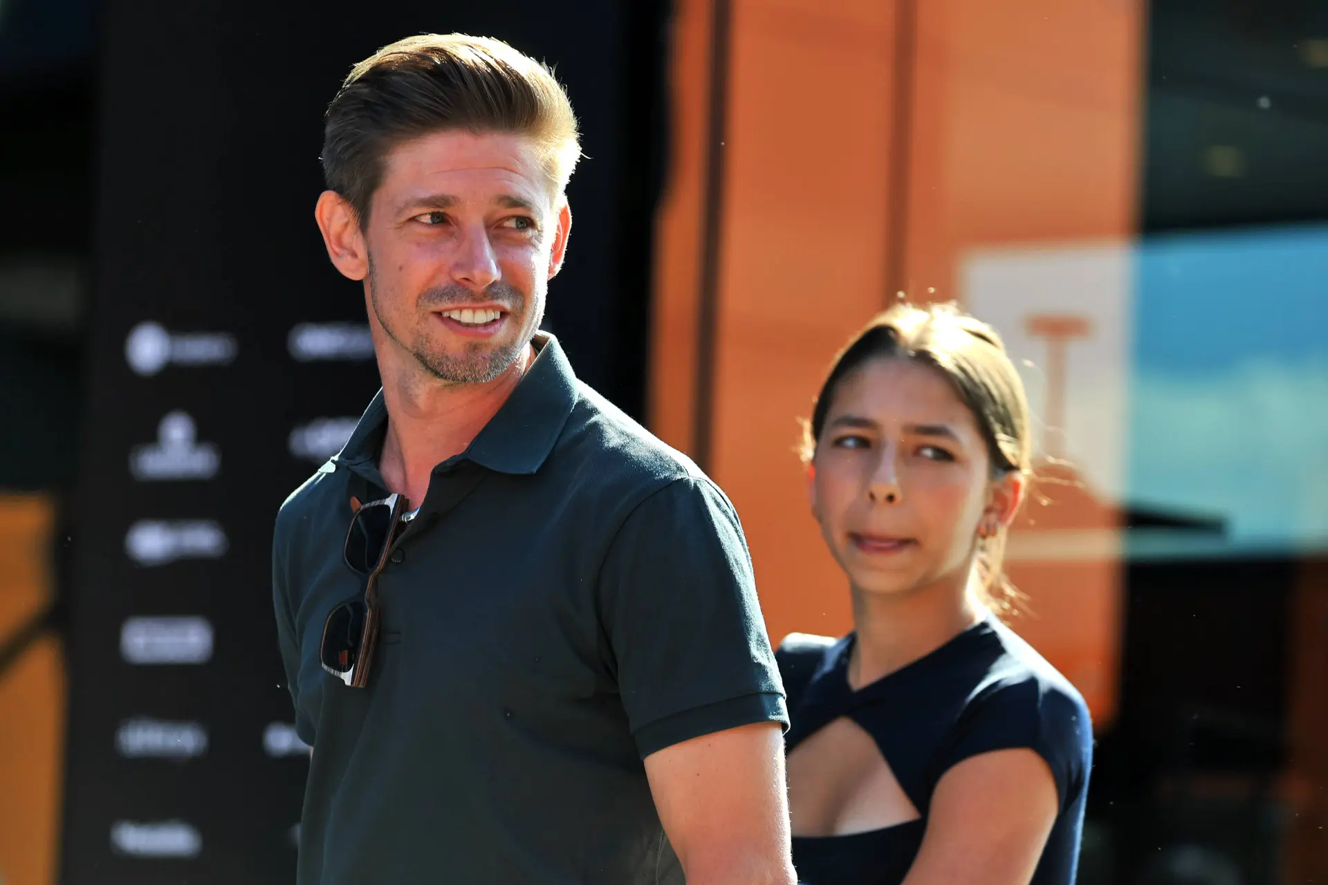 Casey Stoner attends an F1 race (Photo: Race Pictures)