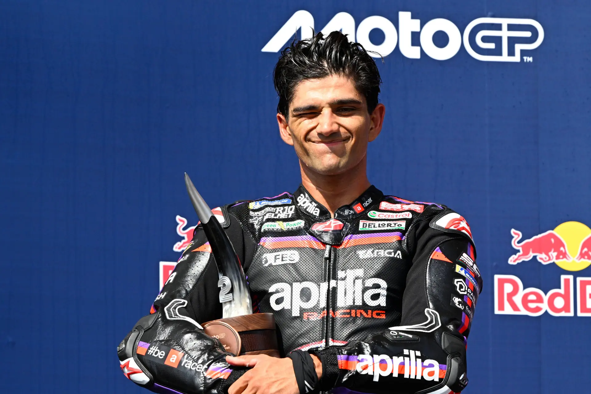 Jorge Martin podium MotoGP