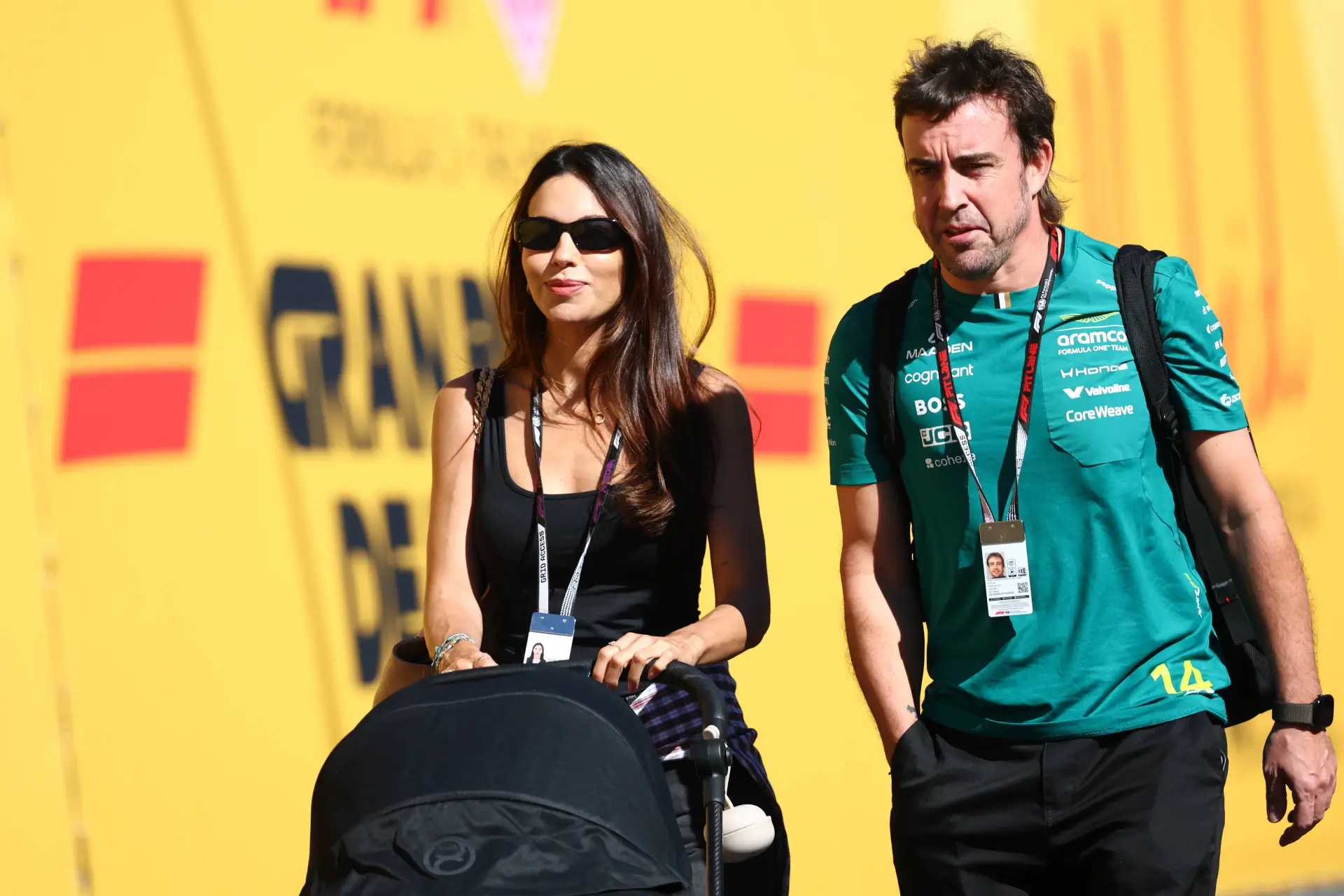 Alonso's son has already visited the paddock in Madrid (Photo: Race Pictures)