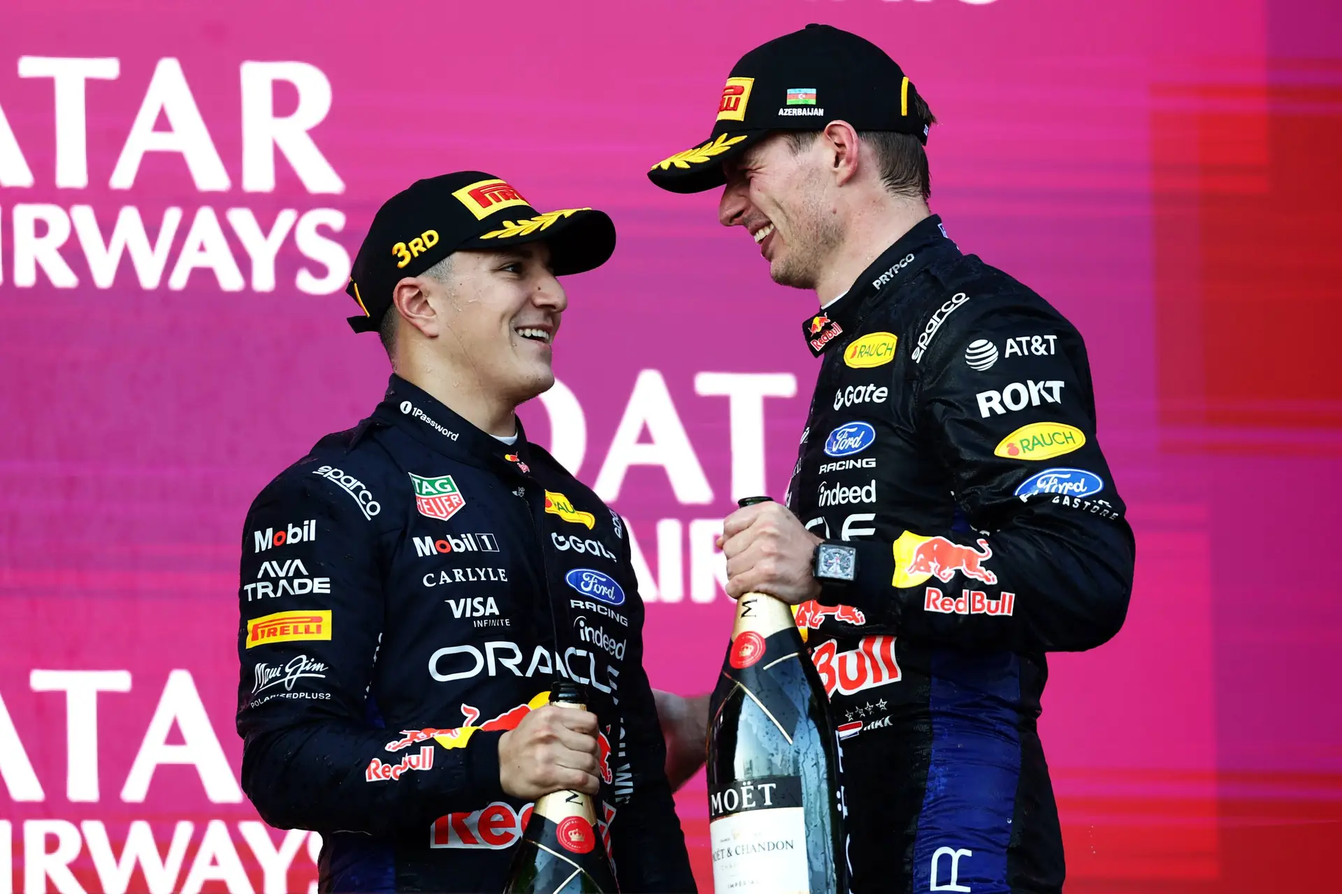 isack-hadjar-max-verstappen-baku