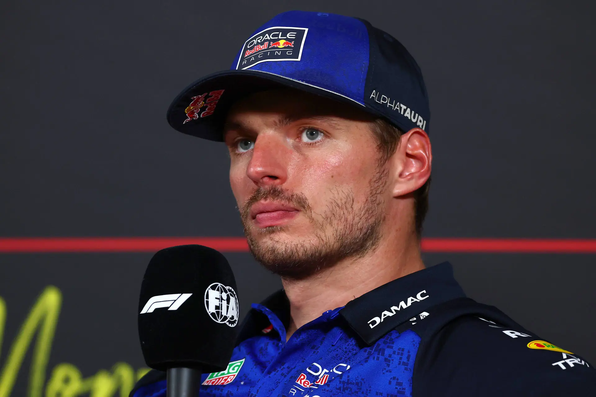Verstappen pressconference Monza, Red Bull Contentpool