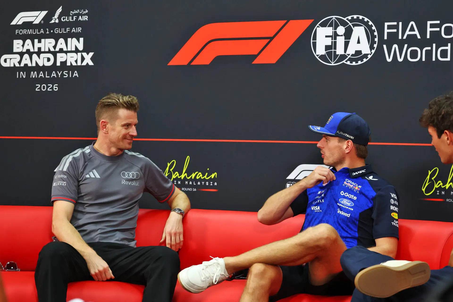 max-verstappen-red-bull-racing-donderdag-bahrein-nico-hulkenberg