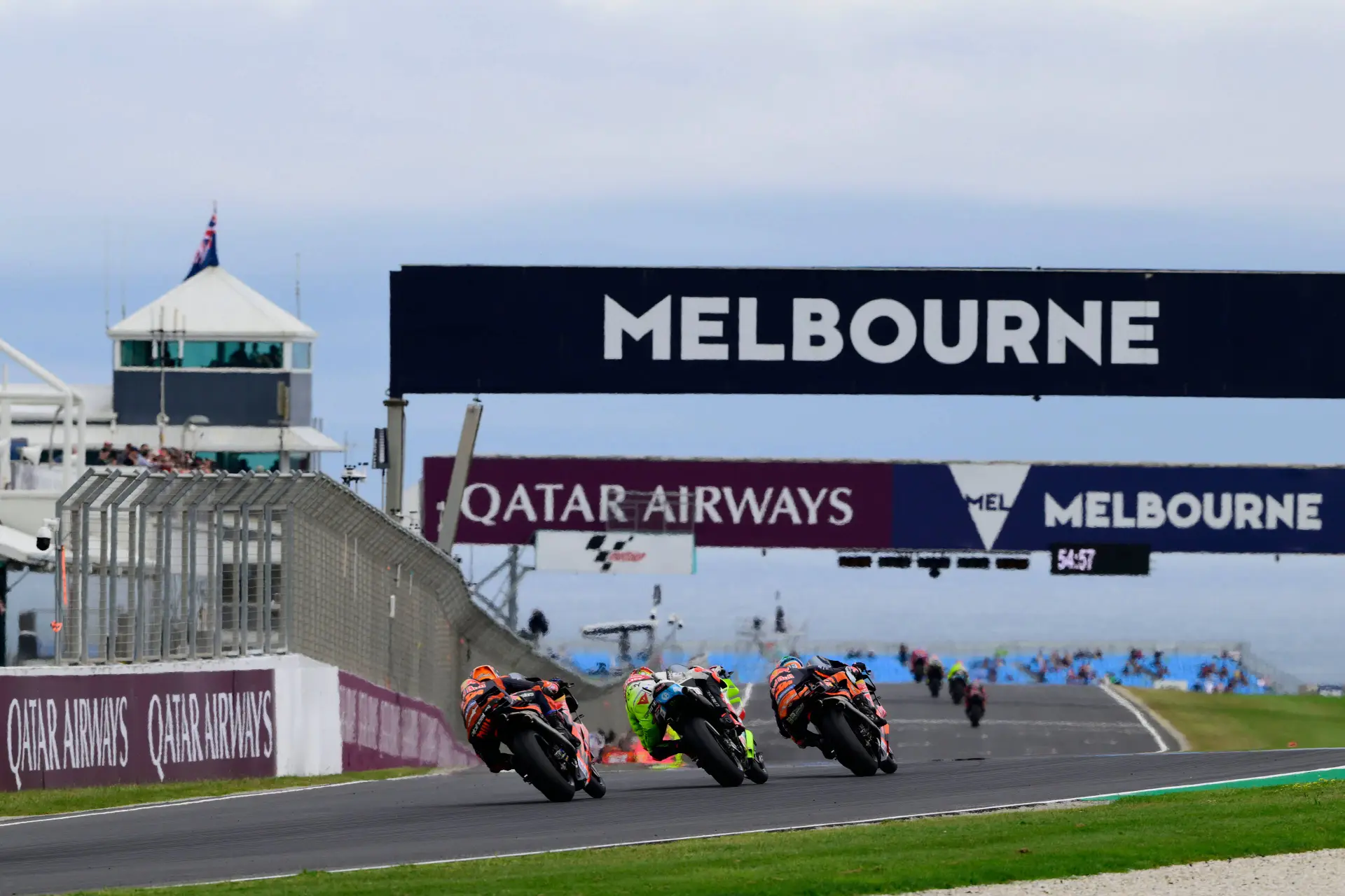 Melbourne's skies will turn very grey this weekend (Credit: Red Bull Content Pool)