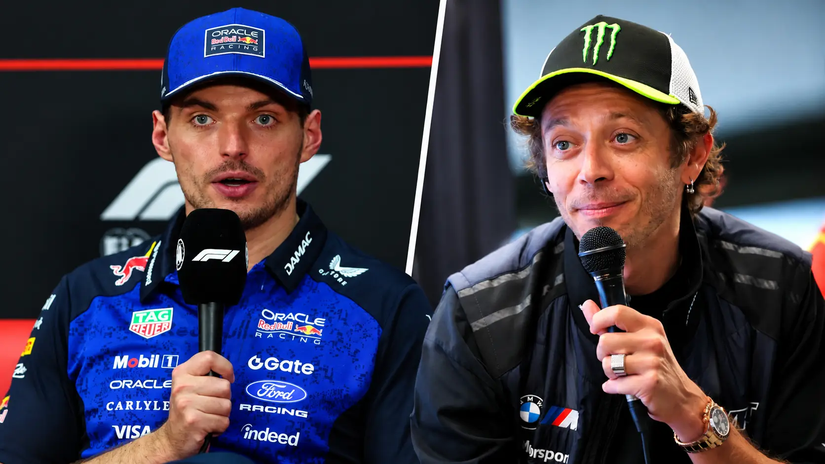 Split-Screen Motorsport Press Portraits