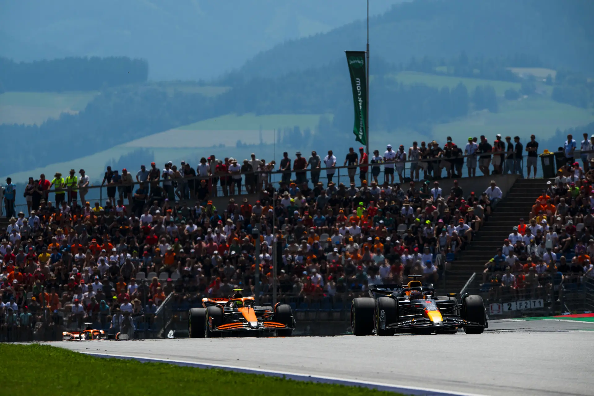norris verstappen austrian gp clash