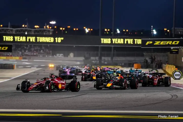 bahrain gp lap1 2022