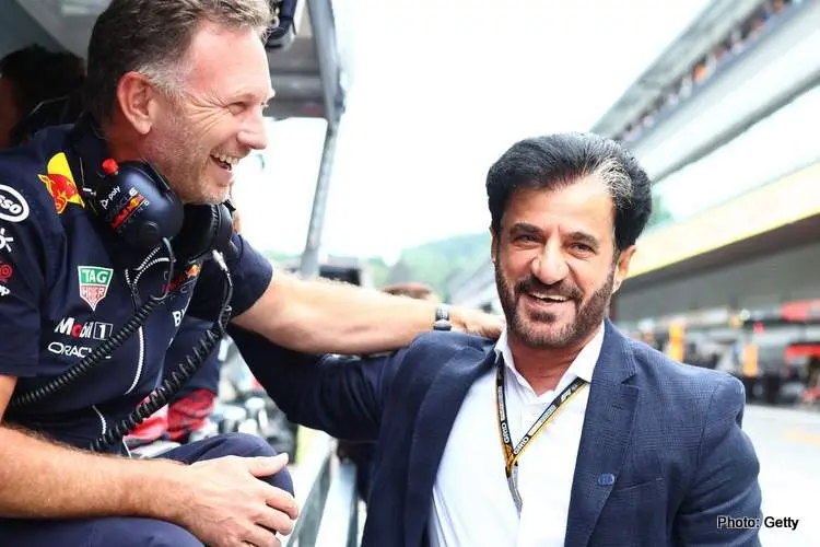 christian horner mohammed ben sulayem red bull racing fia f1