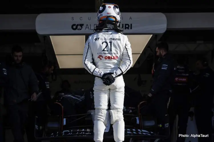 de vries bahrain testing 2 2023