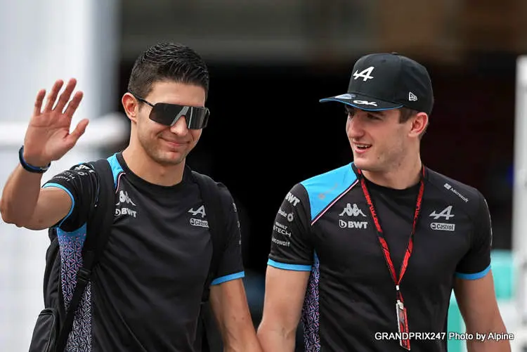 doohan ocon alpine f1