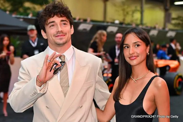 Charles Leclerc is engaged!
