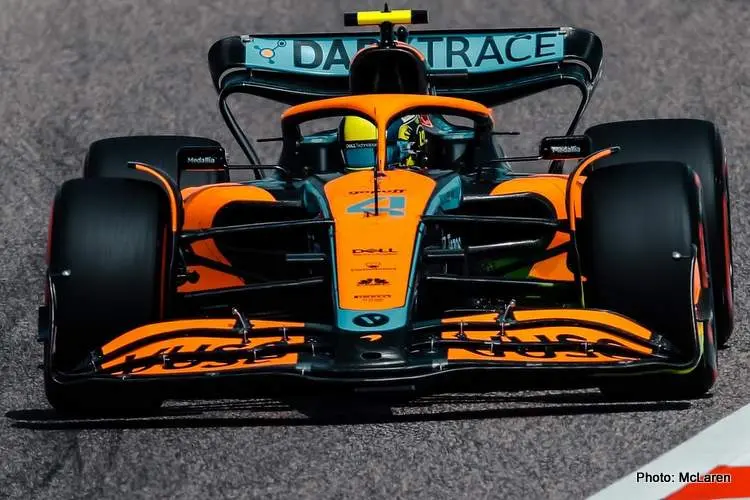 norris bahrain day2 2022