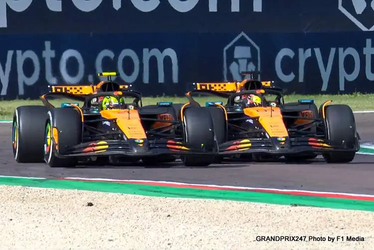norris piastri imola 2025