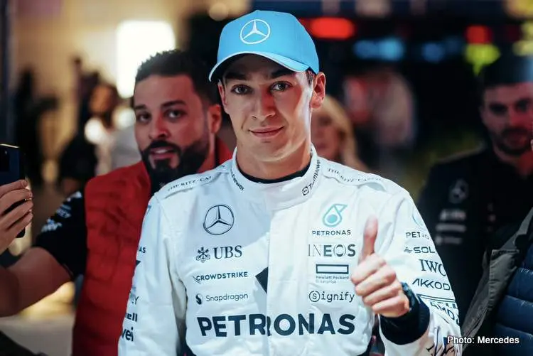 russell mercedes f1 qualifying
