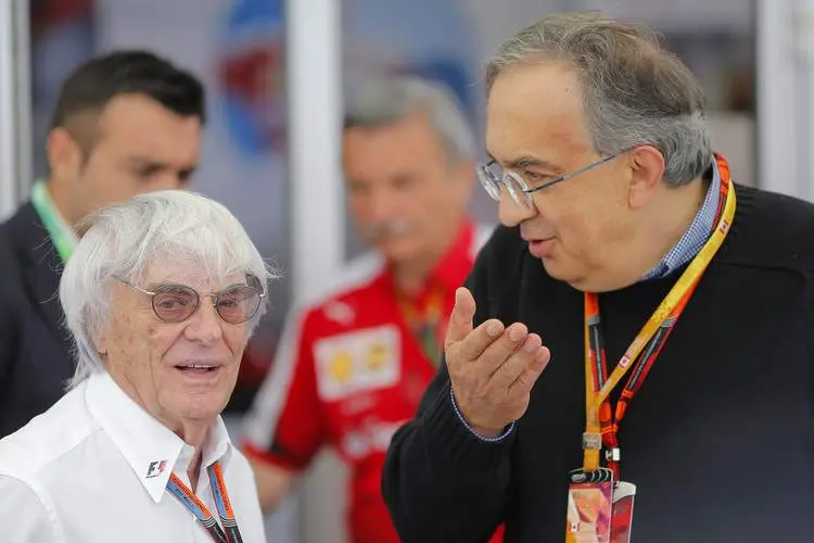 sergio marchionne bernie ecclestone