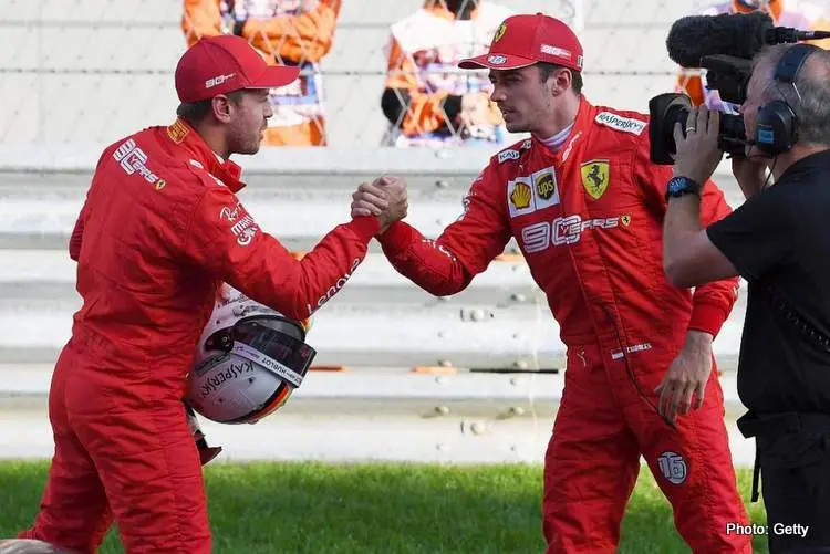 vettel vs leclerc