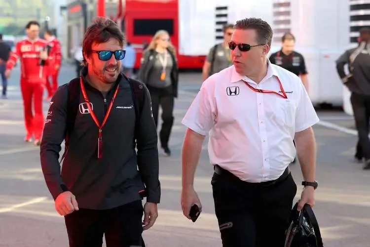 zak brown fernando alonso