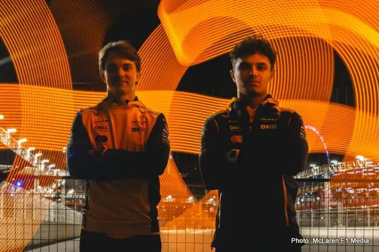 mclaren norris pistri