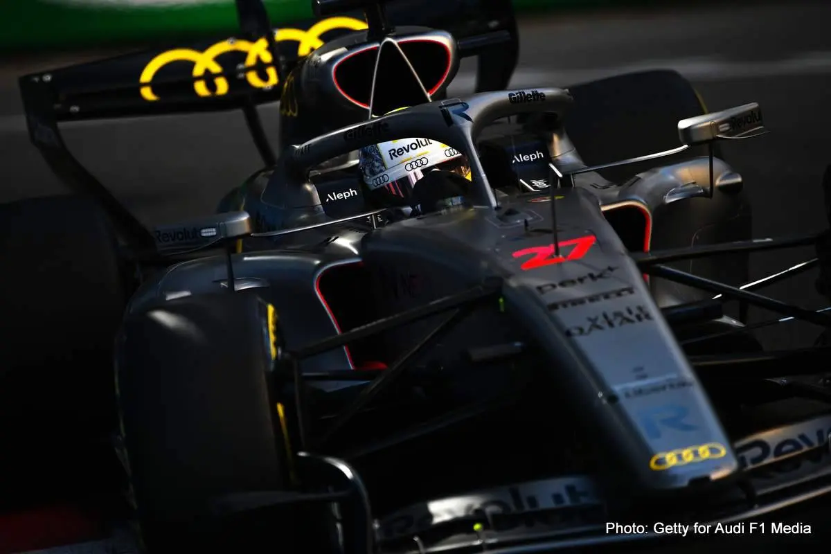 Audi has no problem with number of cylinders on a Formula 1 engine but want a turbo
