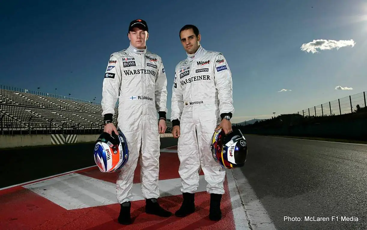 montoya raikkonen-mclaren