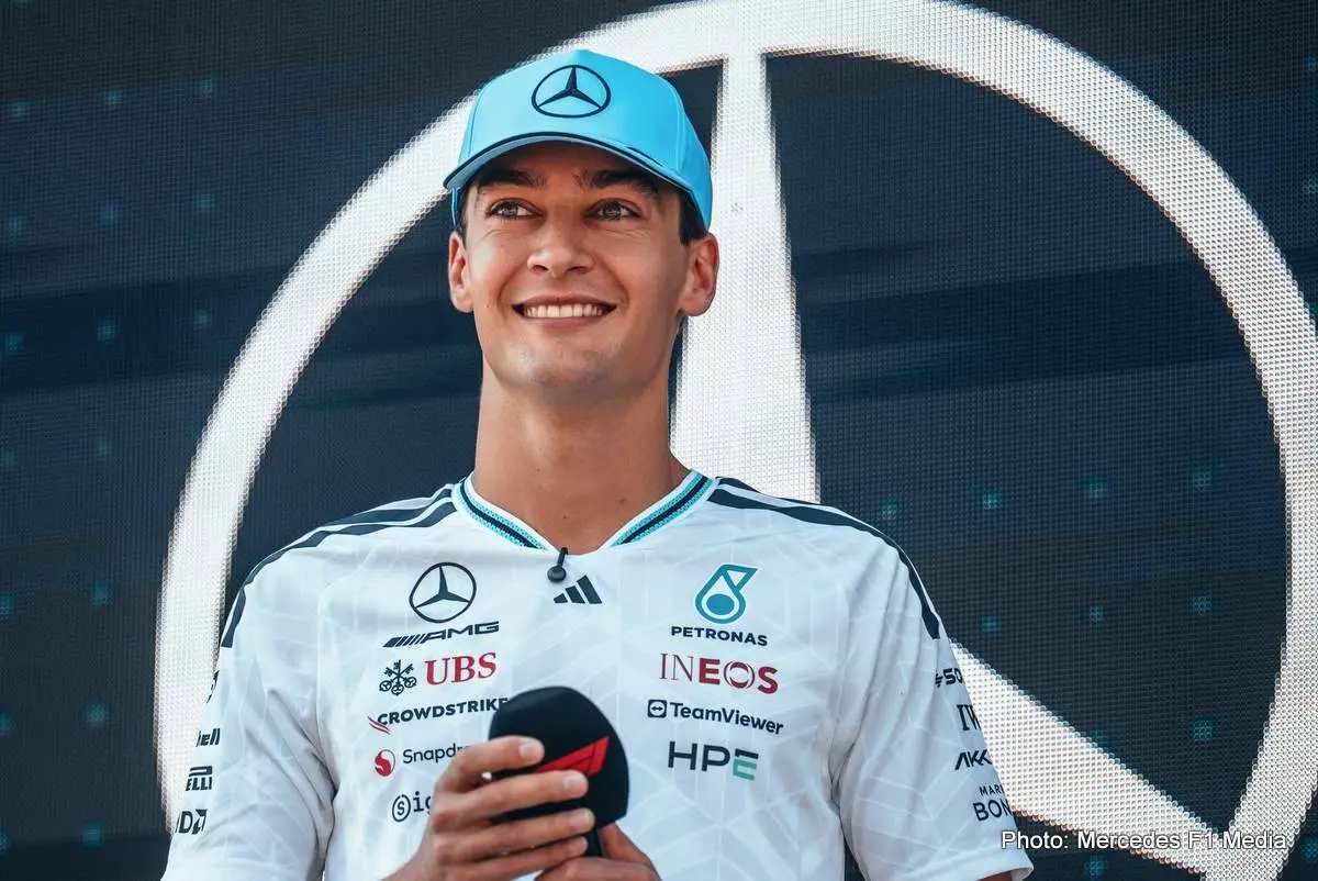 George Russell says he will be racing for Mercedes in 2027, "100 percent" and other driver news