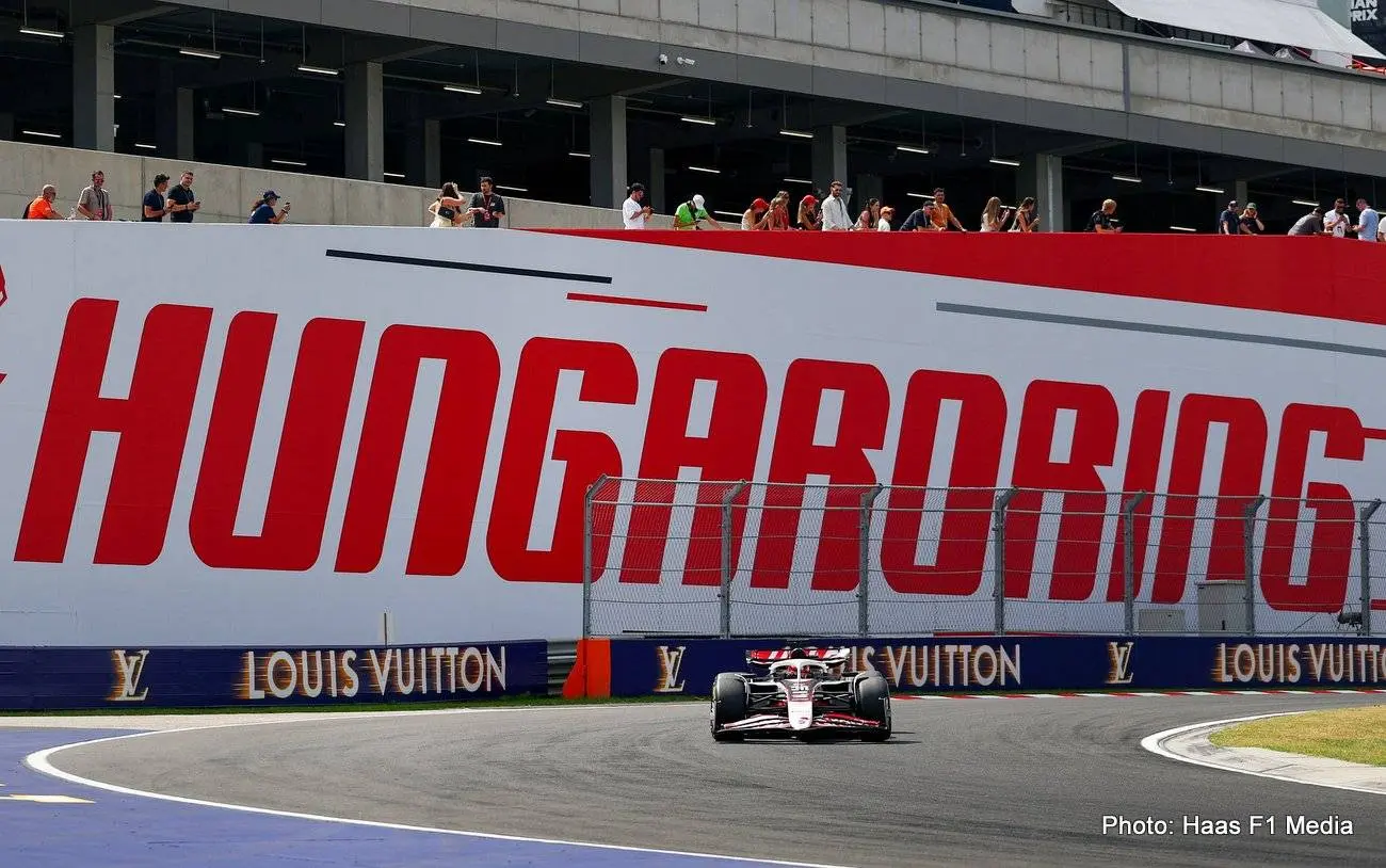 haas f1 team hungary f1
