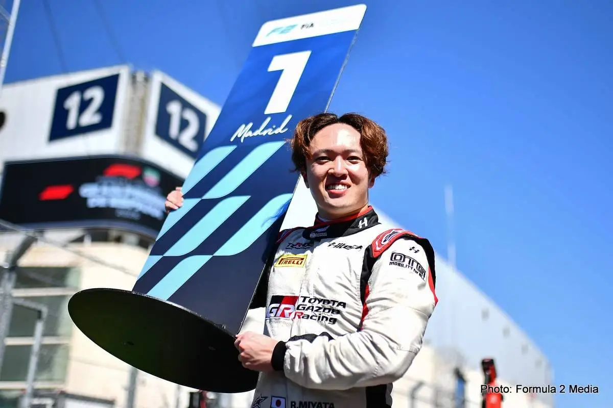 Alex Dunne takes unprecedented triple podium to reignite Formula 2 ...