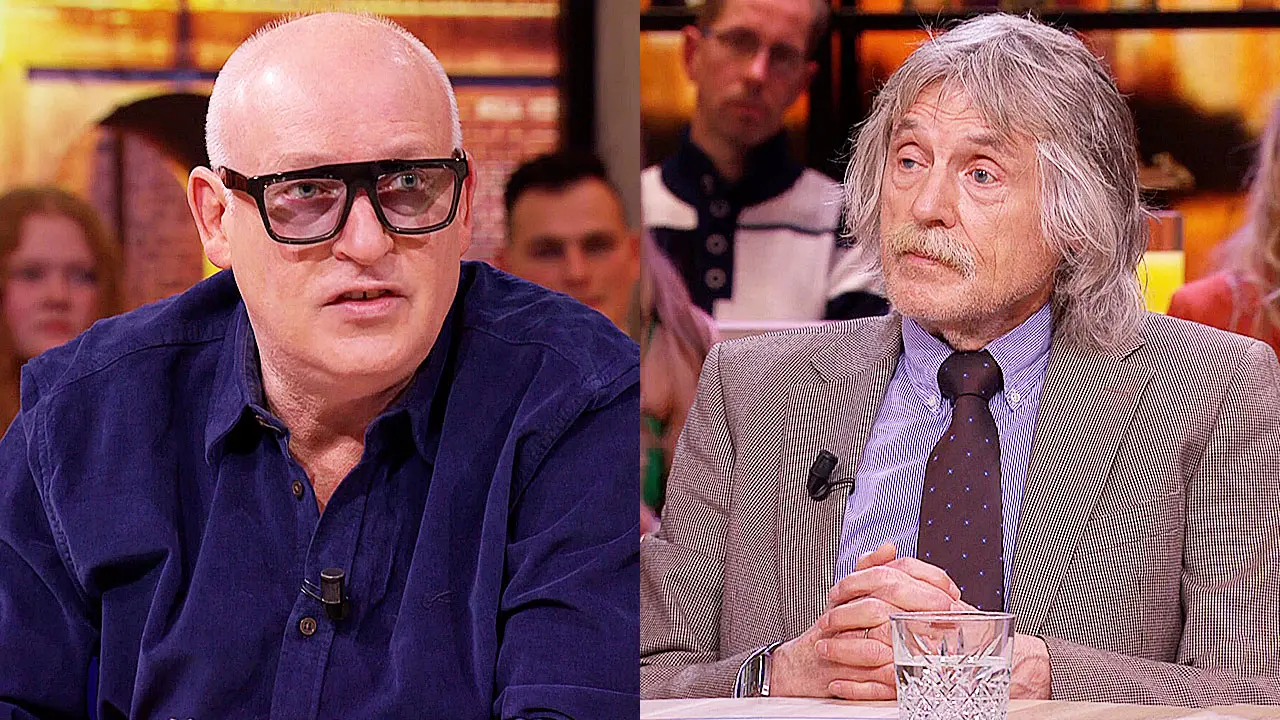 Johan Derksen en René van der Gijp maken ruzie