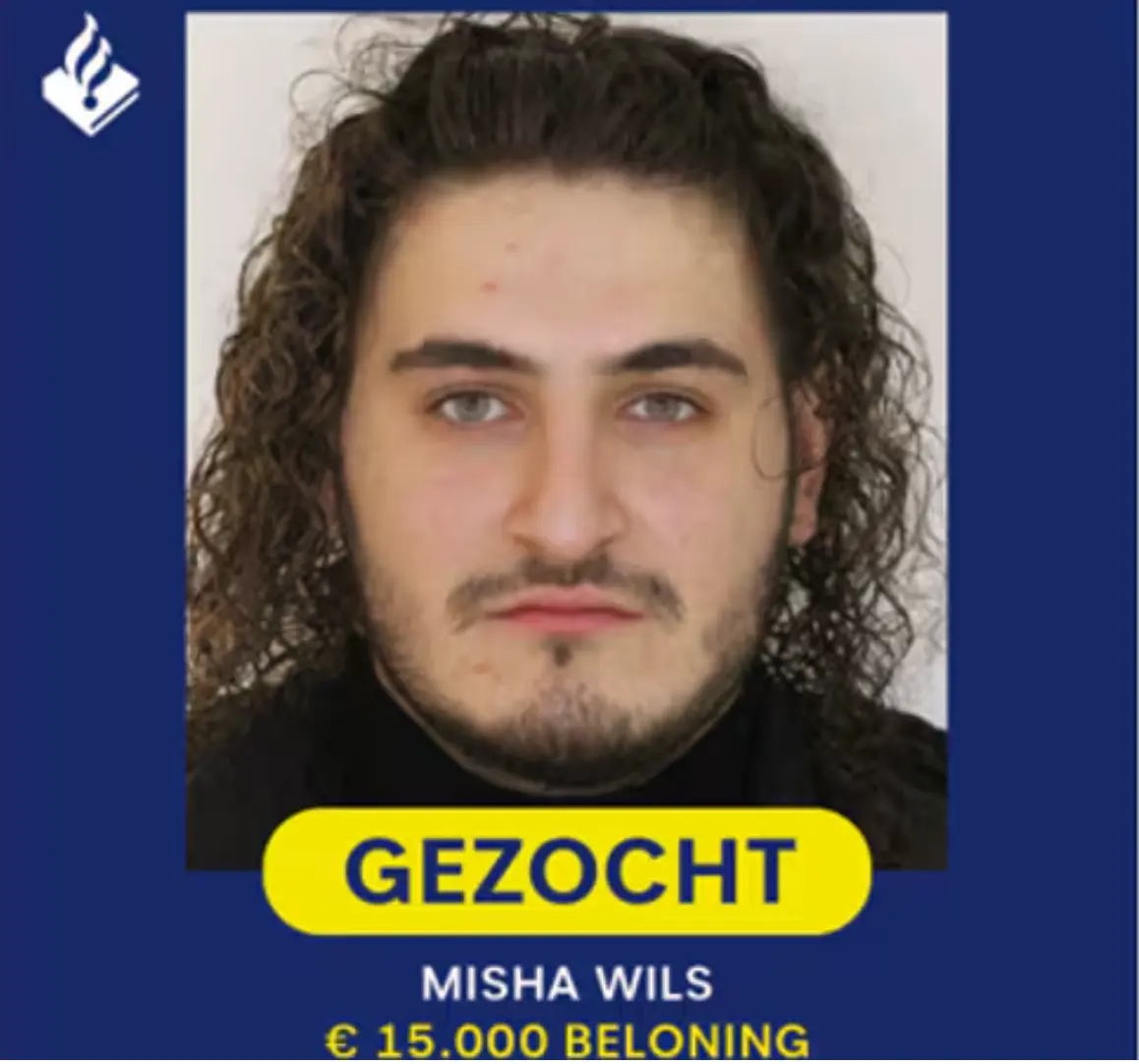 Politie plaatst nieuw gezicht op Nationale Opsporingslijst - is dringend op zoek naar Misha Wils (25) voor dodelijke schietpartij