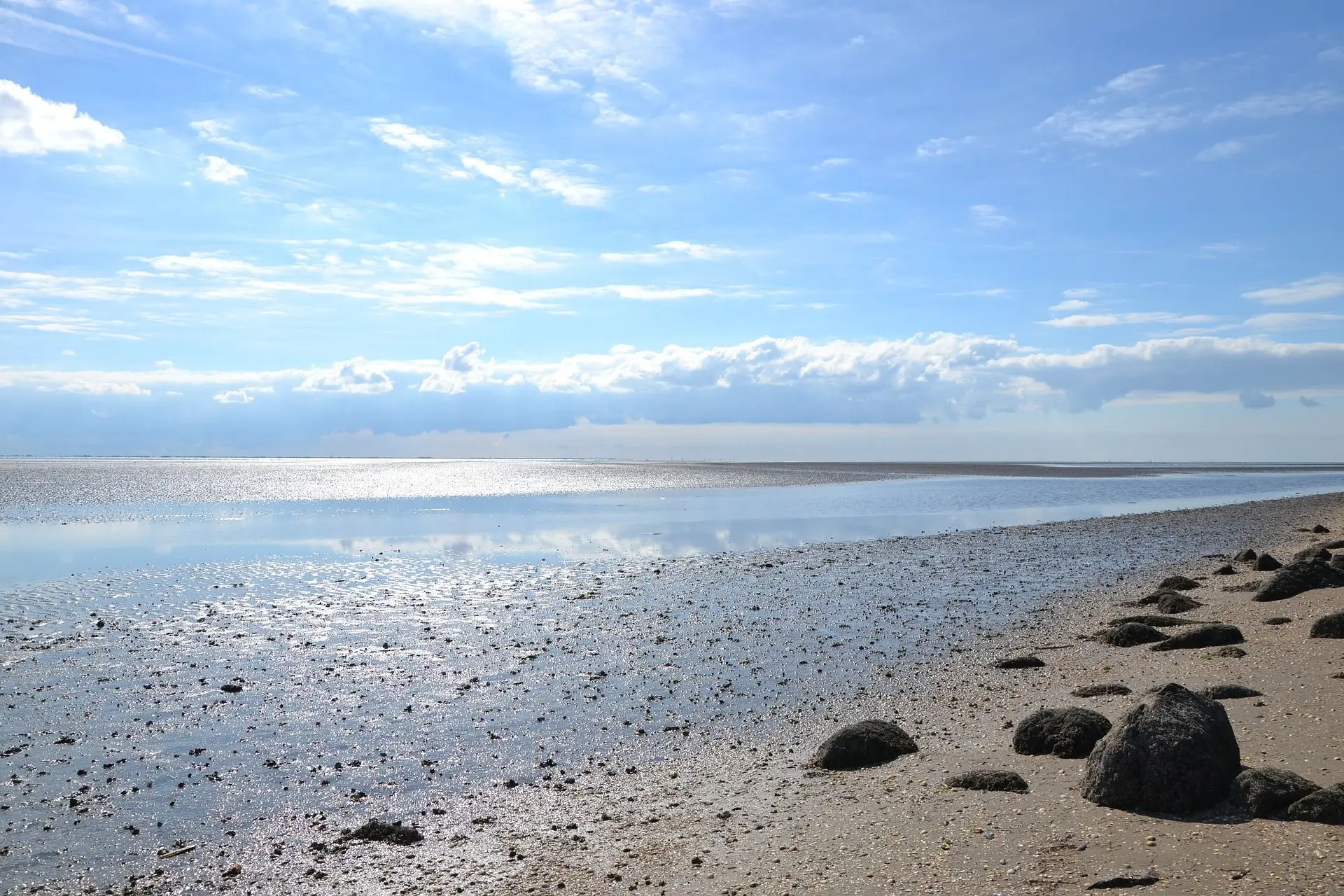 Baby verdronken in de Noordzee