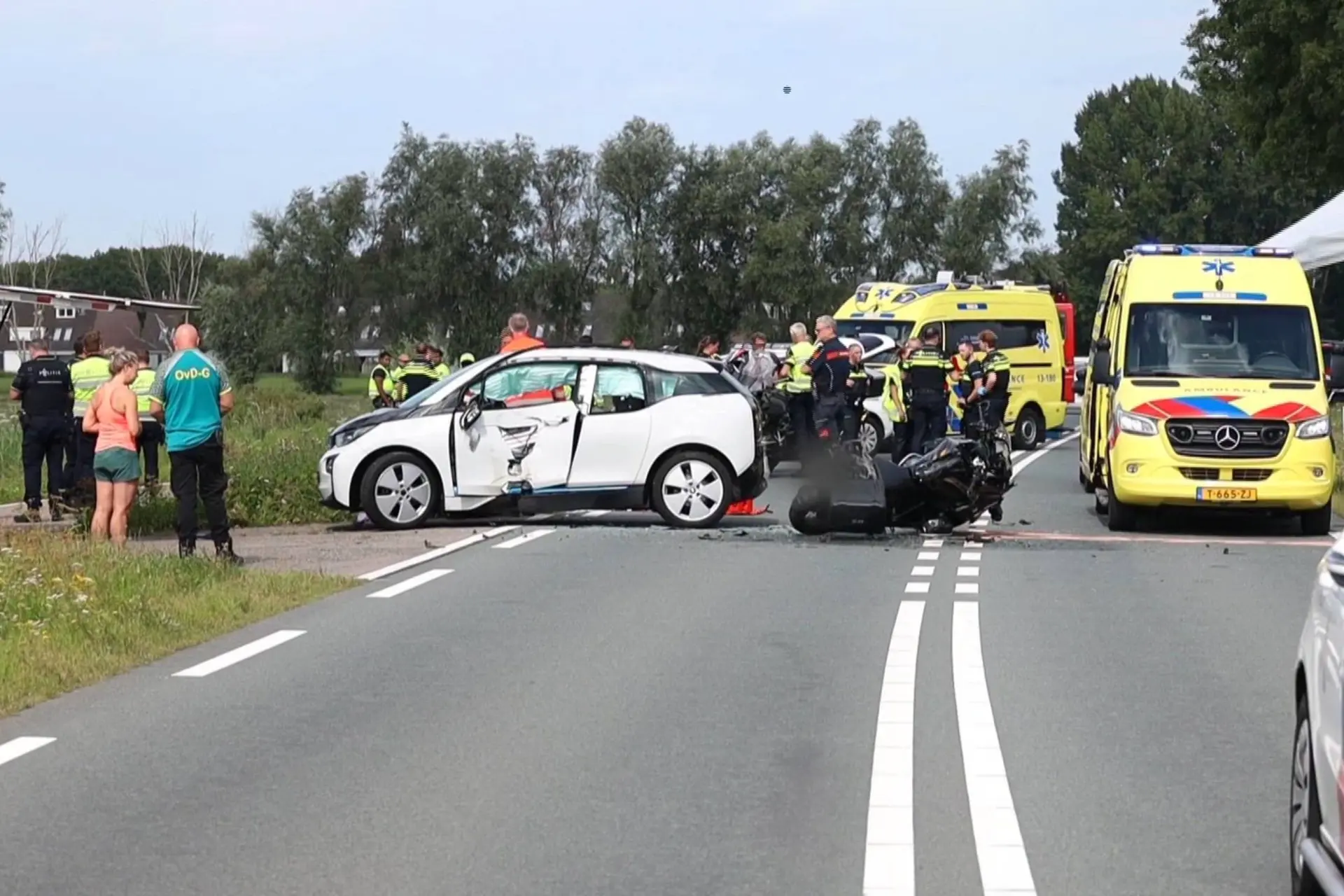 Politieagent overleden bij ernstig verkeersongeval