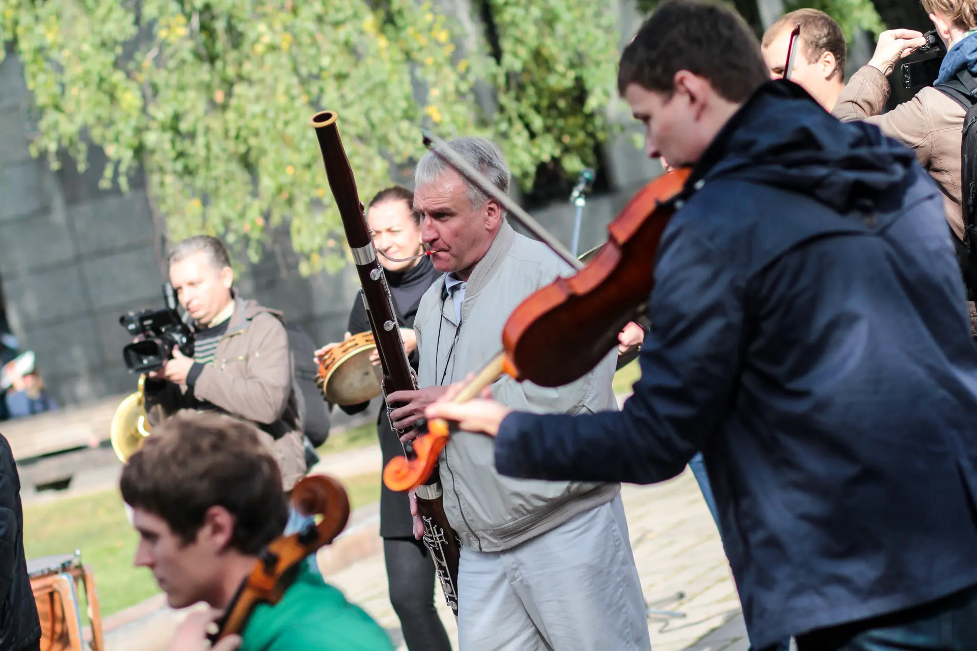 Kauno simfoninio orkestro flashmob'as