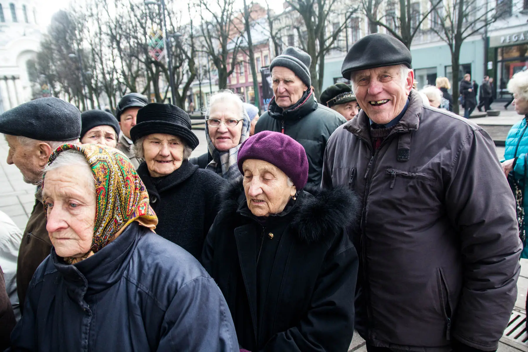 Eilės prie Kauno turizmo centro