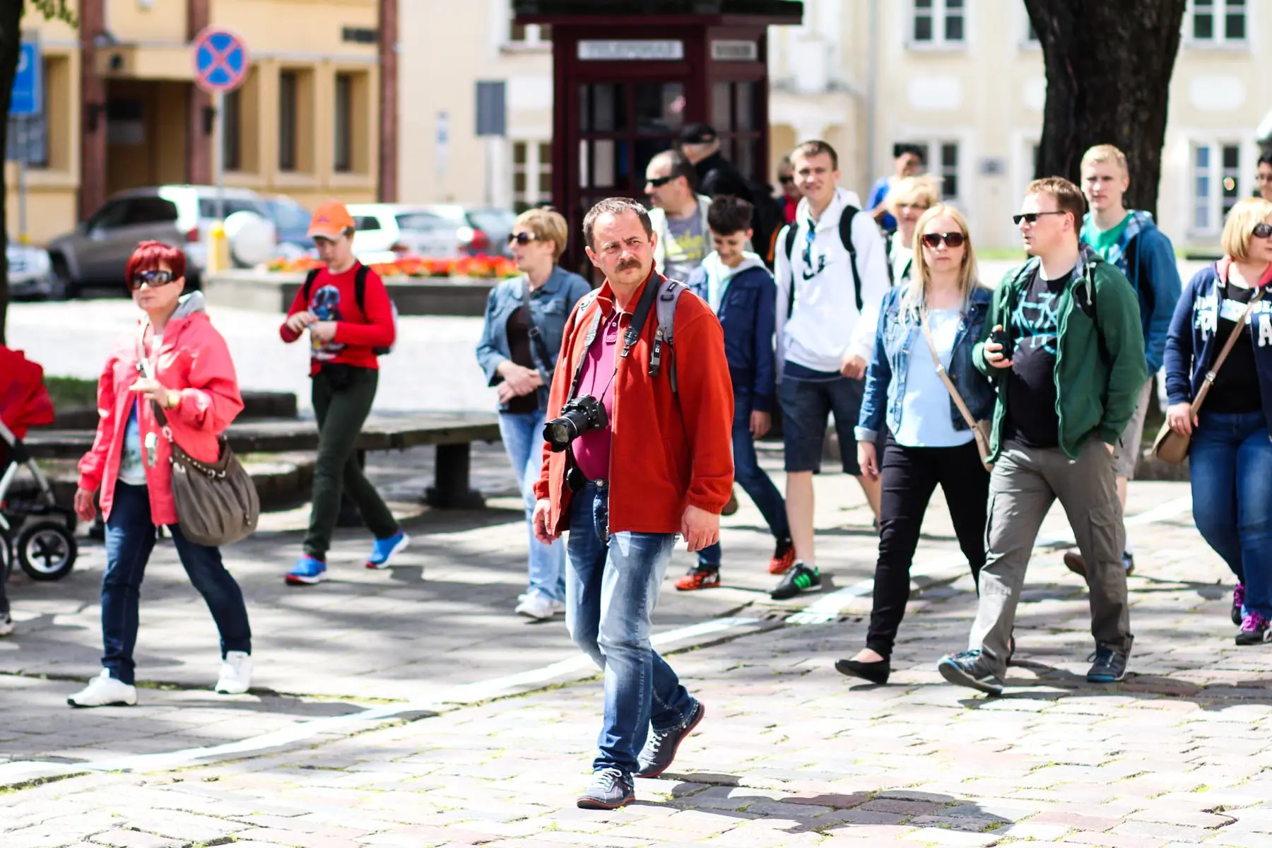 Turistai Kaune