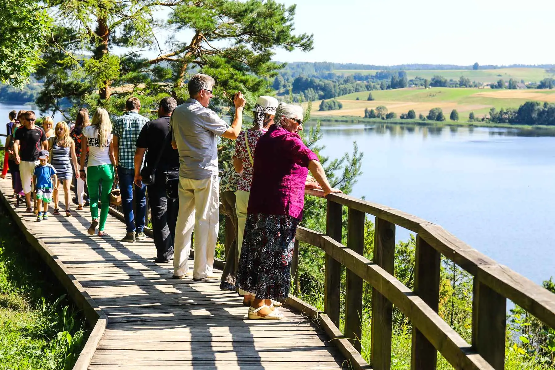 Kadagių slėnis vasarišką savaitgalį