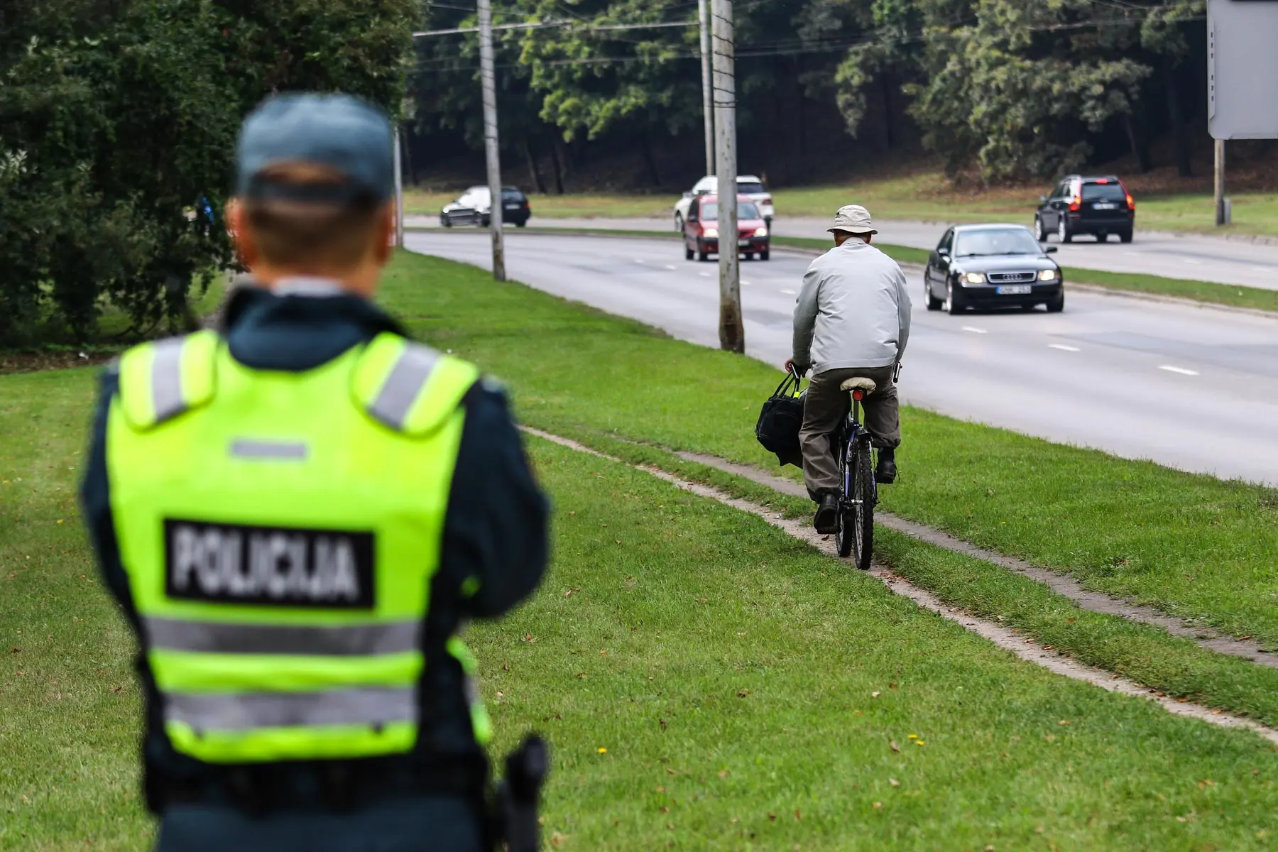 Slaptas policijos reidas Tunelio gatvėje