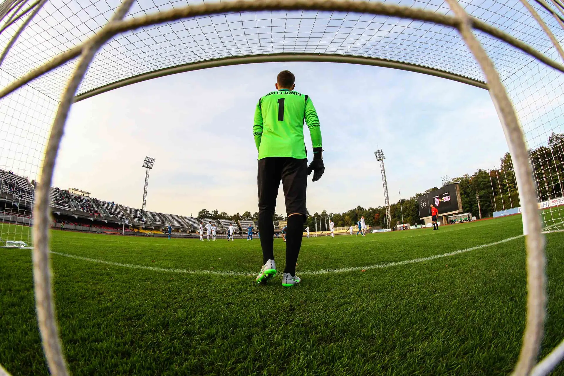 Futbolo varžybos "Stumbras" - "Spyris"