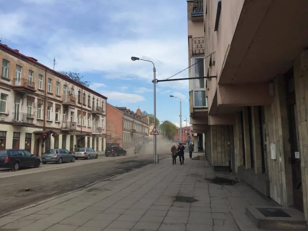 Kelininkai Šv. Gertrūdos gatvėje